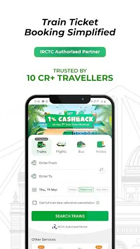 ConfirmTkt: Train Booking App screenshot