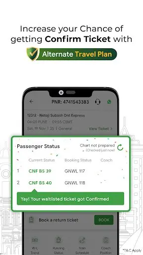 ConfirmTkt: Train Booking App screenshot