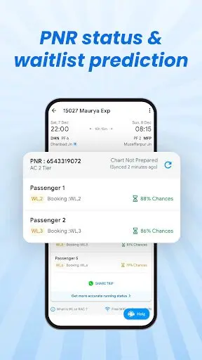 ixigo Train, Bus, Metro Ticket screenshot