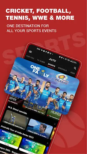 JioTV: Live TV, OTT & Catch-up screenshot