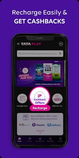 Tata Play - Live TV & DTH Pack screenshot